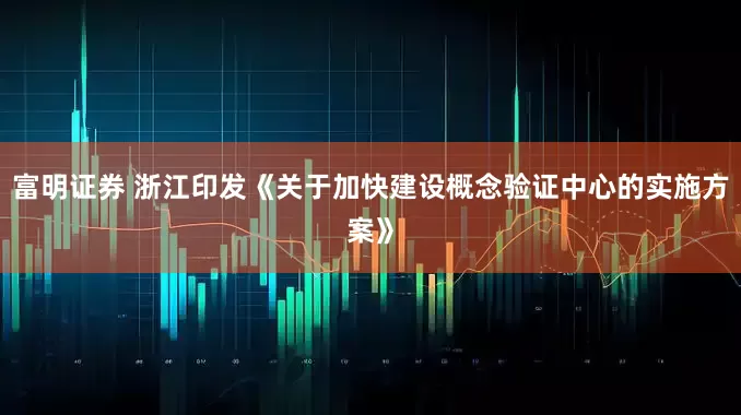 富明证券 浙江印发《关于加快建设概念验证中心的实施方案》