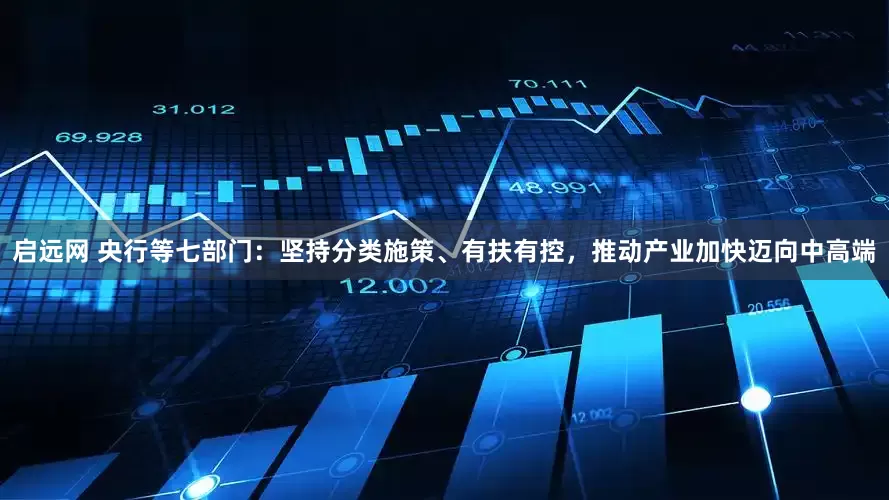 启远网 央行等七部门：坚持分类施策、有扶有控，推动产业加快迈向中高端