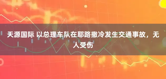天源国际 以总理车队在耶路撒冷发生交通事故，无人受伤
